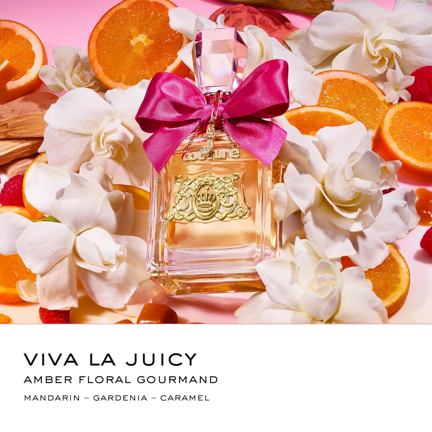 Juicy Couture Viva La Juicy Eau De Parfum, Women's Perfume with Notes of Mandarin, Gardenia & Caramel, Gift for Her, Floral & Sweet Perfume for Women, EDP Spray