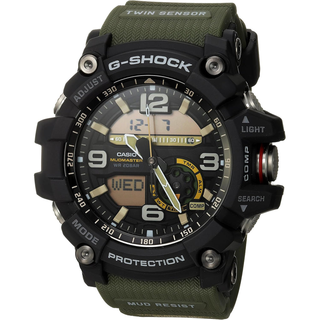 Casio Men'S Gg-1000-1A3Cr G Shock Analog-Digital Display Quartz Green Watch