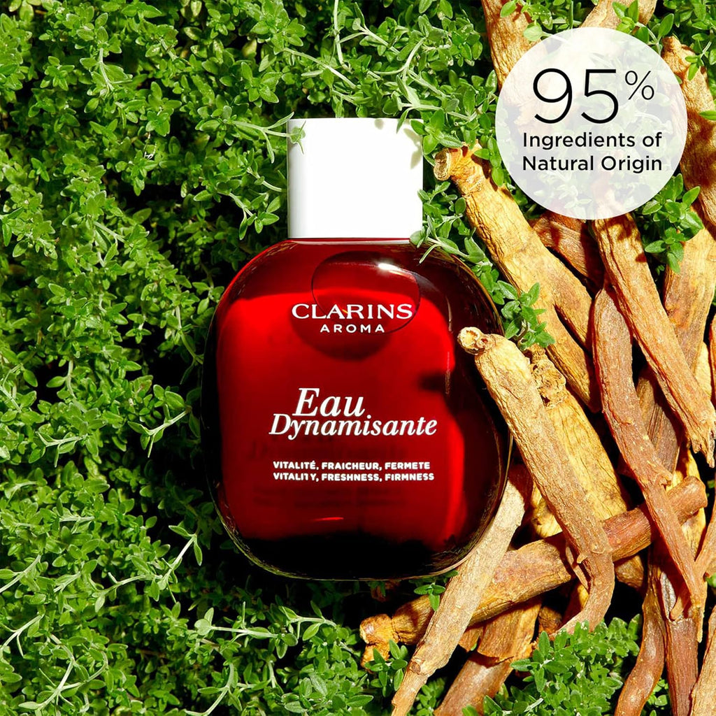 Clarins Eau Dynamisante Treatment Fragrance Spray | Hydrates, Revitalizes and Perfumes Skin | Essential Oils | All Skin Types | 3.3 Fluid Ounces