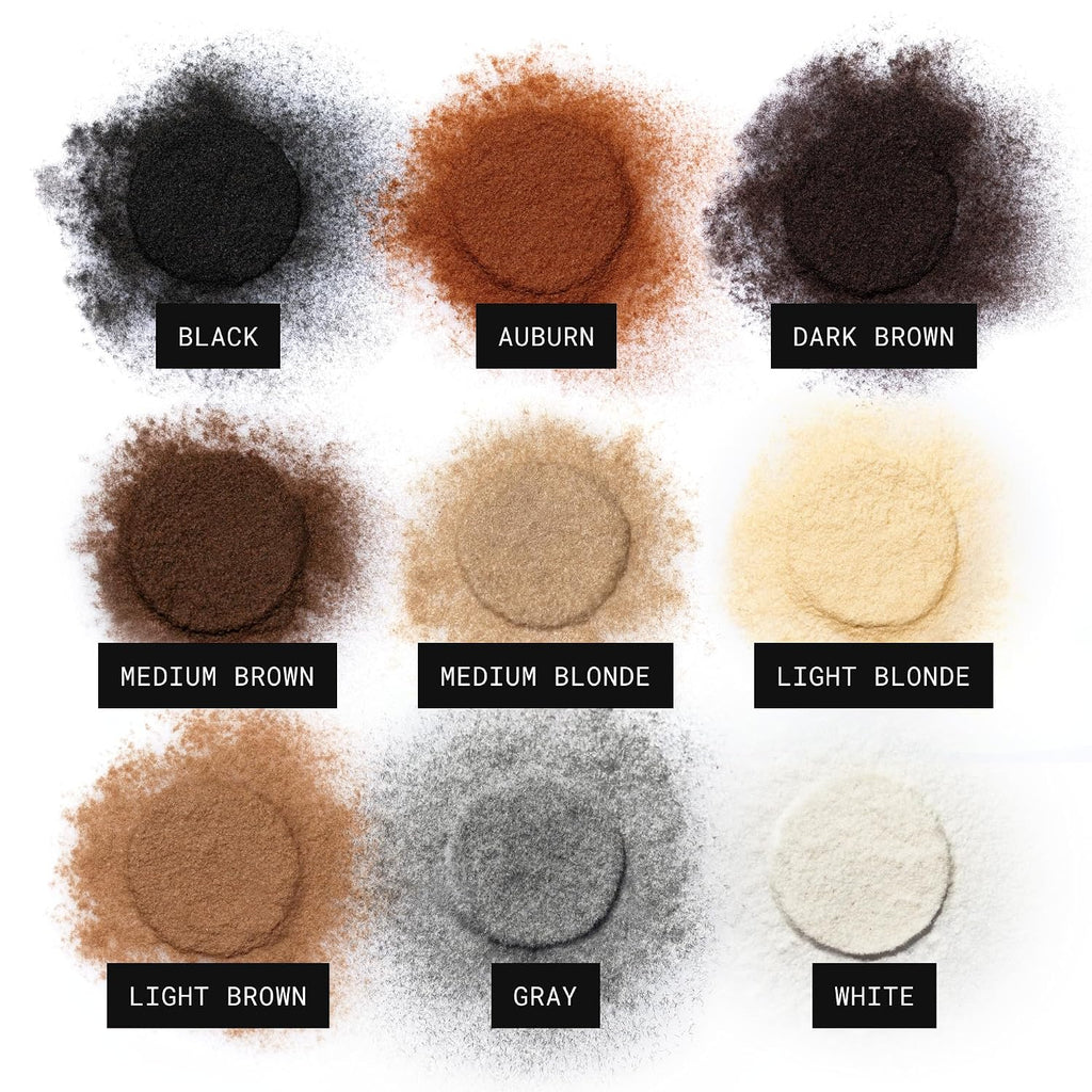Toppik Hair Building Fibers, Fill In Fine Or Thinning Hair Instantly Thicker, Fuller Looking Hair 9 Shades,4 Size Options