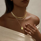 Layered Gold Silver Necklaces for Women, Stackable Stack 14K Real Gold Plated Silver Chain Necklace Diamond Circle CZ Layering Pendant Necklaces Trendy Gold Jewelry Set Gifts