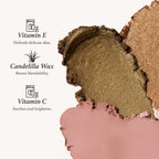 Julep Eyeshadow 101 Crème-To-Powder Waterproof Shadow Stick Duo – Long-Lasting, Crease-Proof, Easy Appy With Built-In Smudger - Pearl & Rose Shimmer