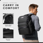 Tumi - Alpha Bravo Search Backpack - Laptop Backpack For Men & Women - Backpack For Work & Travel - 17.0" X 14.0" X 8.3"