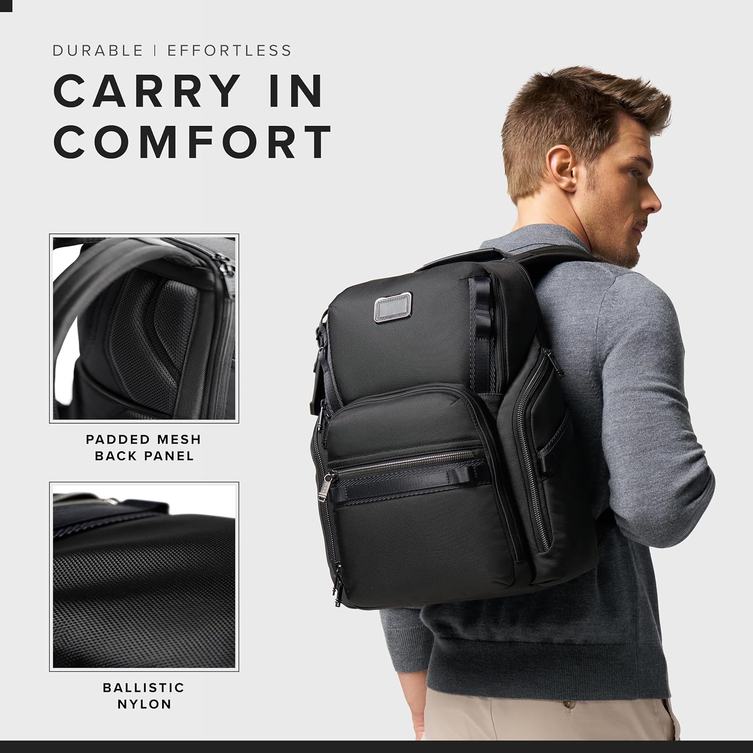 Tumi - Alpha Bravo Search Backpack - Laptop Backpack For Men & Women - Backpack For Work & Travel - 17.0" X 14.0" X 8.3"