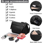 VOLGANIK ROCK Purses for Women Soft PU Leather Shoulder Bag Ladies Crossbody Purse and handbags Lightweight Pocketbook