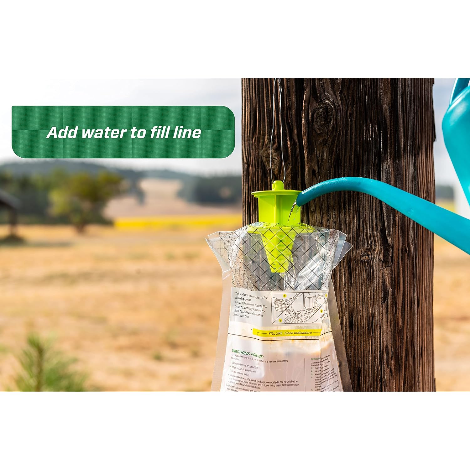 Rescue! Big Bag Fly Trap – Disposable, Outdoor Use - 2 Traps