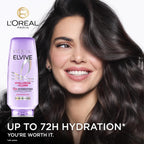 L'Oreal Paris Elvive Hyaluron Plump Hydrating Conditioner For Dehydrated, Dry Hair Infused With Hyaluronic Acid Care Complex, Paraben-Free, 12.6 Fl Oz