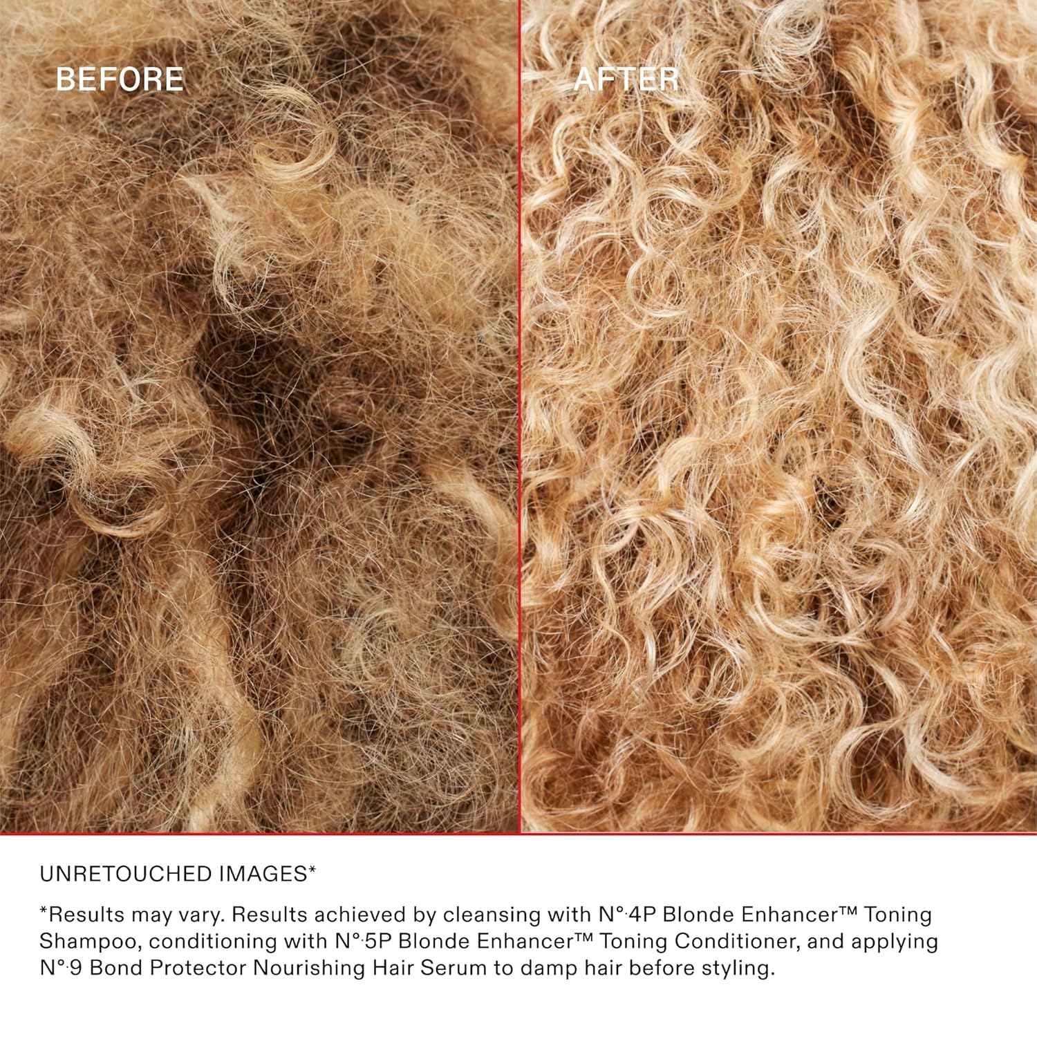 Olaplex Nº.4P Blonde Enhancer Purple Toning Shampoo: Neutralizes Brassiness & Strengthen | Repairs Damages & Hydrates Hair | For Coily, Curly, Straight, and Wavy