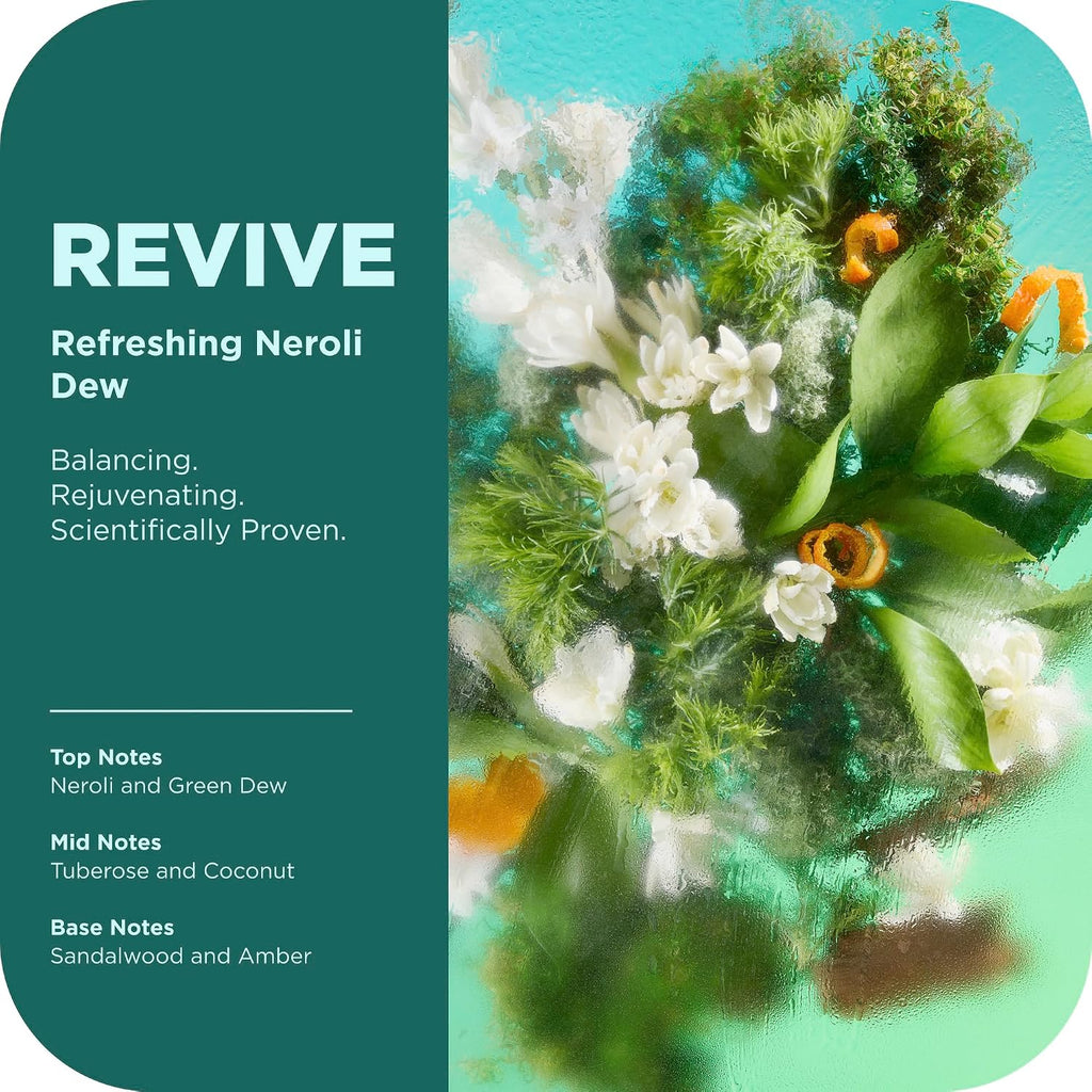 Olly Revive Body Wash With Magnesium, Electrolytes & Vitamin B12– Nourishing Cleanser For Skin Barrier Repair, Deep Hydration, Refreshing Nerolidew Scent, 17 Oz