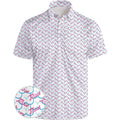 Mens Golf Shirts Golf Polo Shirts For Men Short Sleeve Polo Shirts Golf Gifts