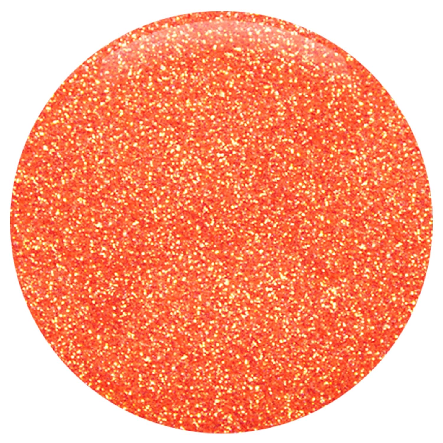 GLITTIES - Tangerine - Nail Art Iridescent Fine (.008") Glitter Powder - for Gel Nail Polish, Gel and Acrylic Nail Powder - (10 Gram Jar)