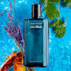Davidoff Cool Water Eau De Toilette – Aromatic Men'S Cologne – With Notes Of Coriander, Mint, Lavender & Amber – Long Lasting Fragrance