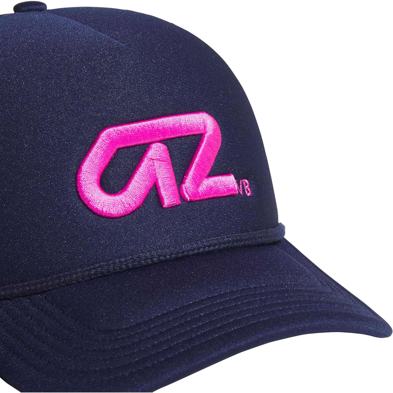 adidas Unisex Trucker Hat – Sport Snapback Cap Team Navy Blue 2/Atlanta Pink