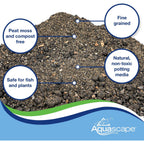 Aquascape Pond Plant Potting Media, Nutrient-Rich Aquatic Soil For Water Gardens, Supports Strong Root Growth, 215 Cubic Inches, 89002