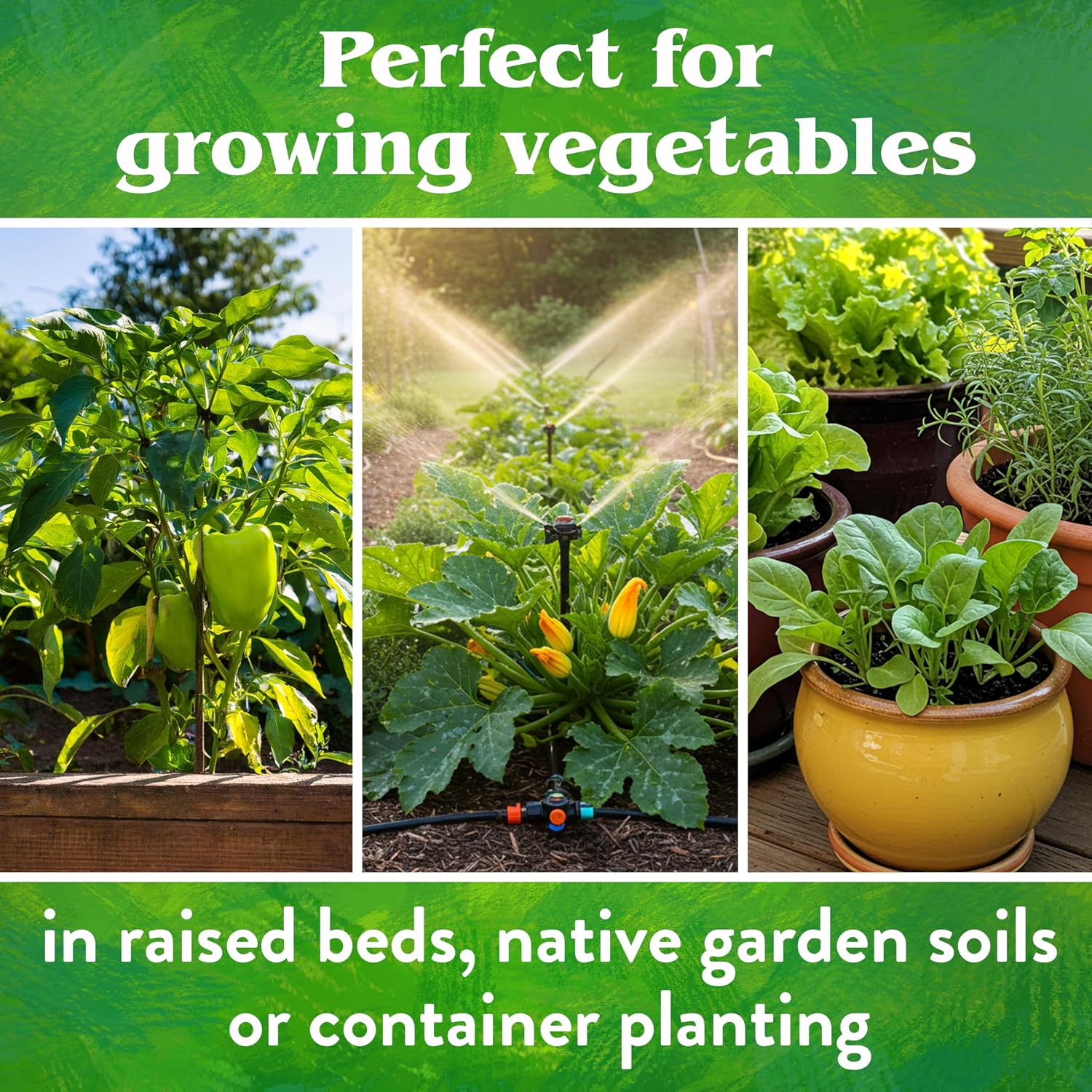 Down To Earth All Natural Fertilizers Organic Vegetable Garden - 5 Lb | Plant Food For Vegetables, Herbs, Greens, Containers, Raised Beds, 4-4-4 Formula For Spring And Summer Gardens