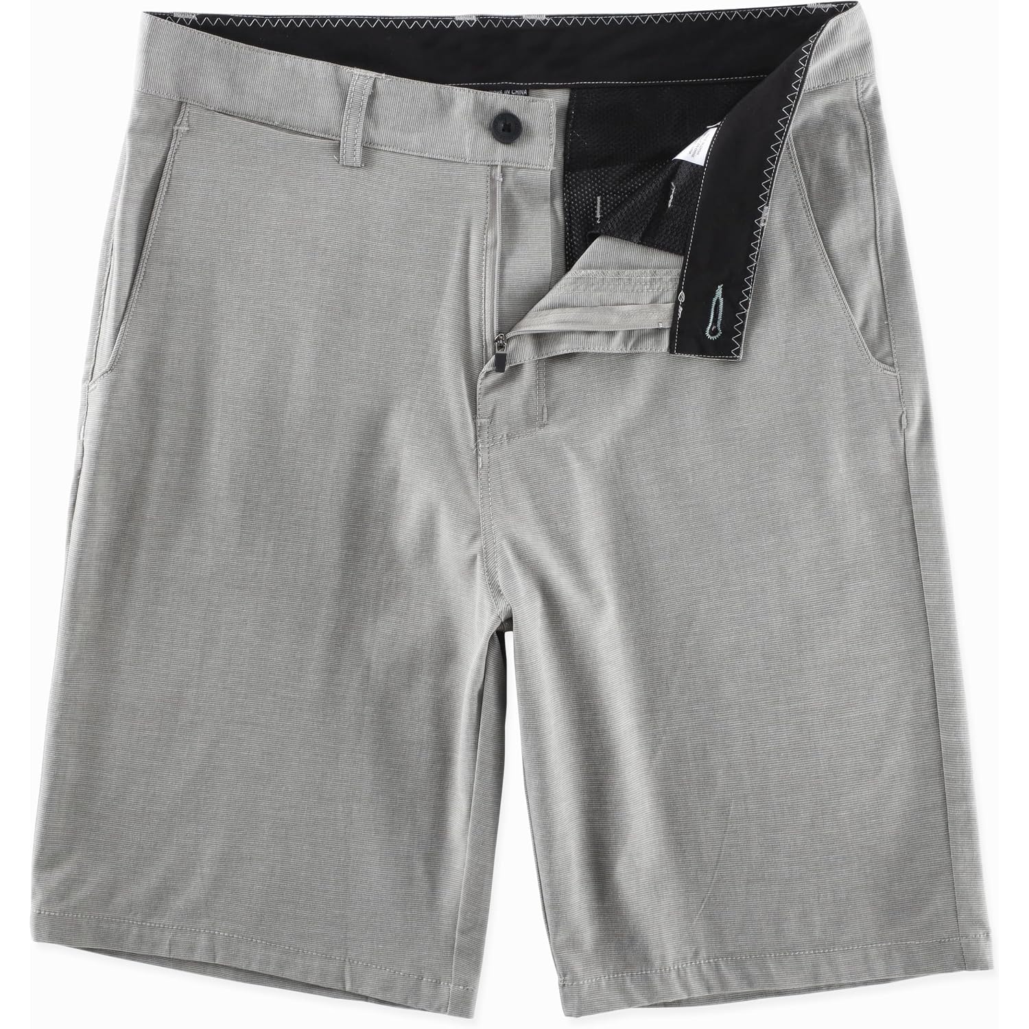 Men'S Hybrid Golf Dress Shorts Lightweight Quick Dry Casual With Flat Front 9-Inch Inseam And 4 Pockets