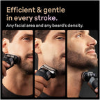 Braun Electric Razor for Men Series 9 PRO+ Electric Foil Shaver with Precision Trimmer and 6in1 SmartCare Center, Silver, 9667cc
