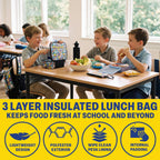 Get Trend Pokemon Boys Backpack 4 Piece Set | 18 In Bookbag With Insulated Lunch Bag, Zipped Pencil Case & Bpa-Free Water Bottle, Adjustable Padded Straps, Gifts For Boys