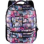 Ai Accessory Innovations K-Pop Demon Hunters Huntrix 16” Backpack For Girls, Featuring An Aop Of Rumi, Zoey, Mira, Allover Print