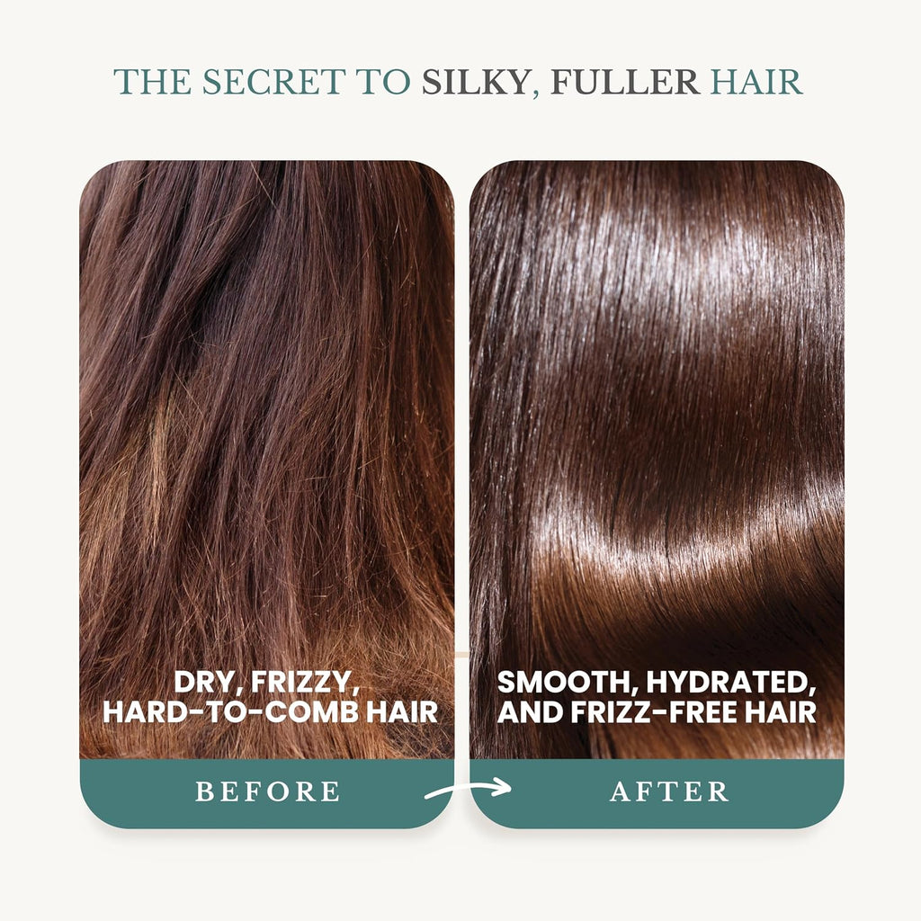 Rosemary Oil Shampoo & Conditioner Set With Biotin & Spirulina For Thinning Hair, Anti-Hair Loss & Strengthening Botanical Formula, Women & Men, Sulfate-Free