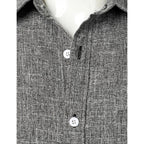 Parklees Mens Wrinkle Free Short Sleeve Button Down Shirts Texture Linen Shirts Casual Vacation Beach Summer Tops