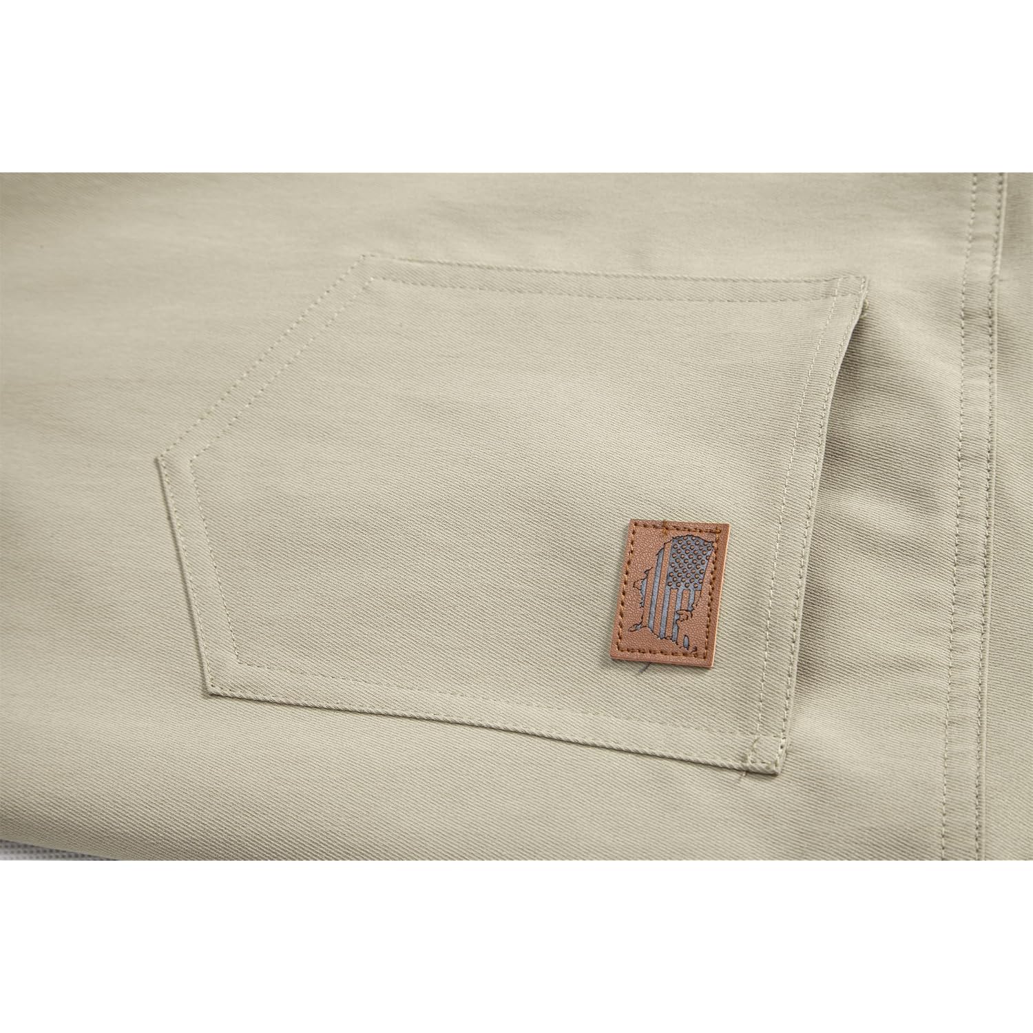 Men'S Slim Fit Casual Golf Shorts Light-Stretch Dress Basic Shorts Classic-Fit 9" Inch With 4 Pockets
