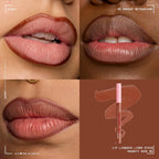 Nyx Professional Makeup Lip Lingerie Liner Stain, Seamless Make Up With All-Day Color, Waterproof Lip Stain Finish - Naughty Nude (Warm Nude)