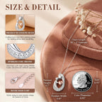 MILACOLATO Mothers Day Necklace for Mom 925 Sterling Silver Mom and Child Necklace with Birthstones Heart Mother Daughter Necklaces for Women New Mum Grandma Wife Birthday Mothers Day Jewelry Gifts