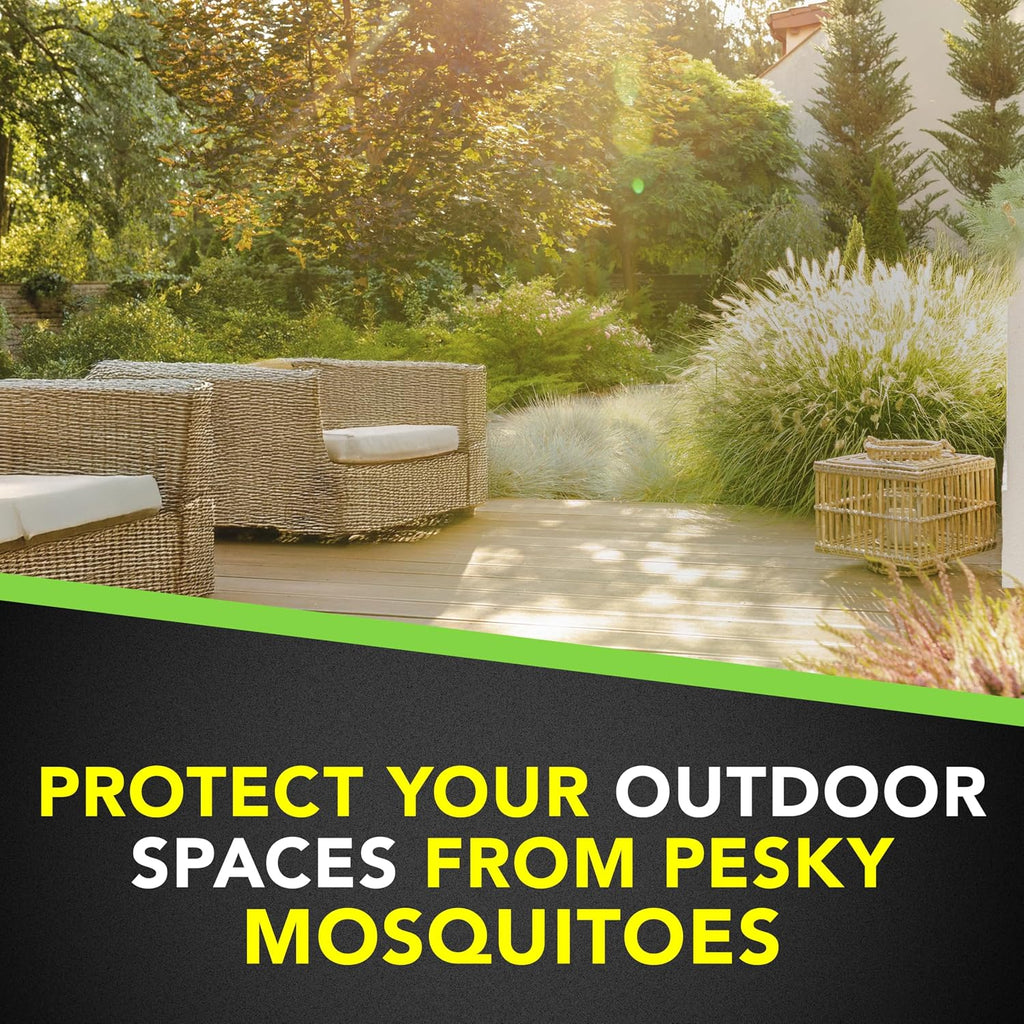 Raid Yard Guard Mosquito Fogger Outdoor, Kills Flies, Mosquitoes, Non-Biting Gnats, Small Flying Moths, Wasps And Hornets 16 Oz Pack Of 12