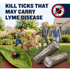 Thermacell Tick Control Tubes; 12 Per Box; No Spray, Easy-To-Use; Kills Ticks That May Carry Lyme Disease; Place In Backyard, Gardens Or Wooded Areas Twice A Year; Won'T Harm Kids, Pets Or Environment