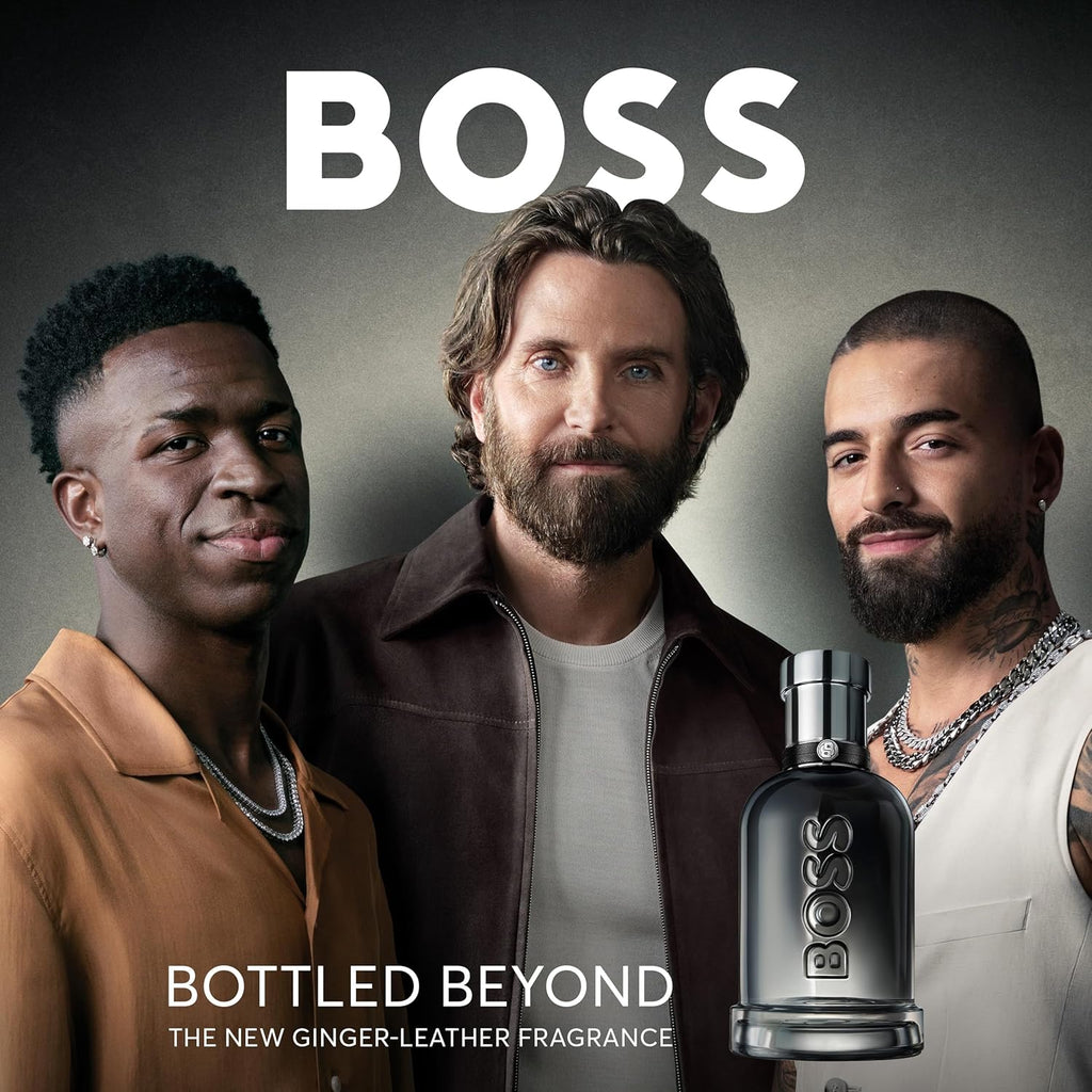 Hugo Boss Bottled Beyond Eau de Parfum – Woody Men's Cologne – With Notes of Ginger & Leather – Long Lasting Fragrance