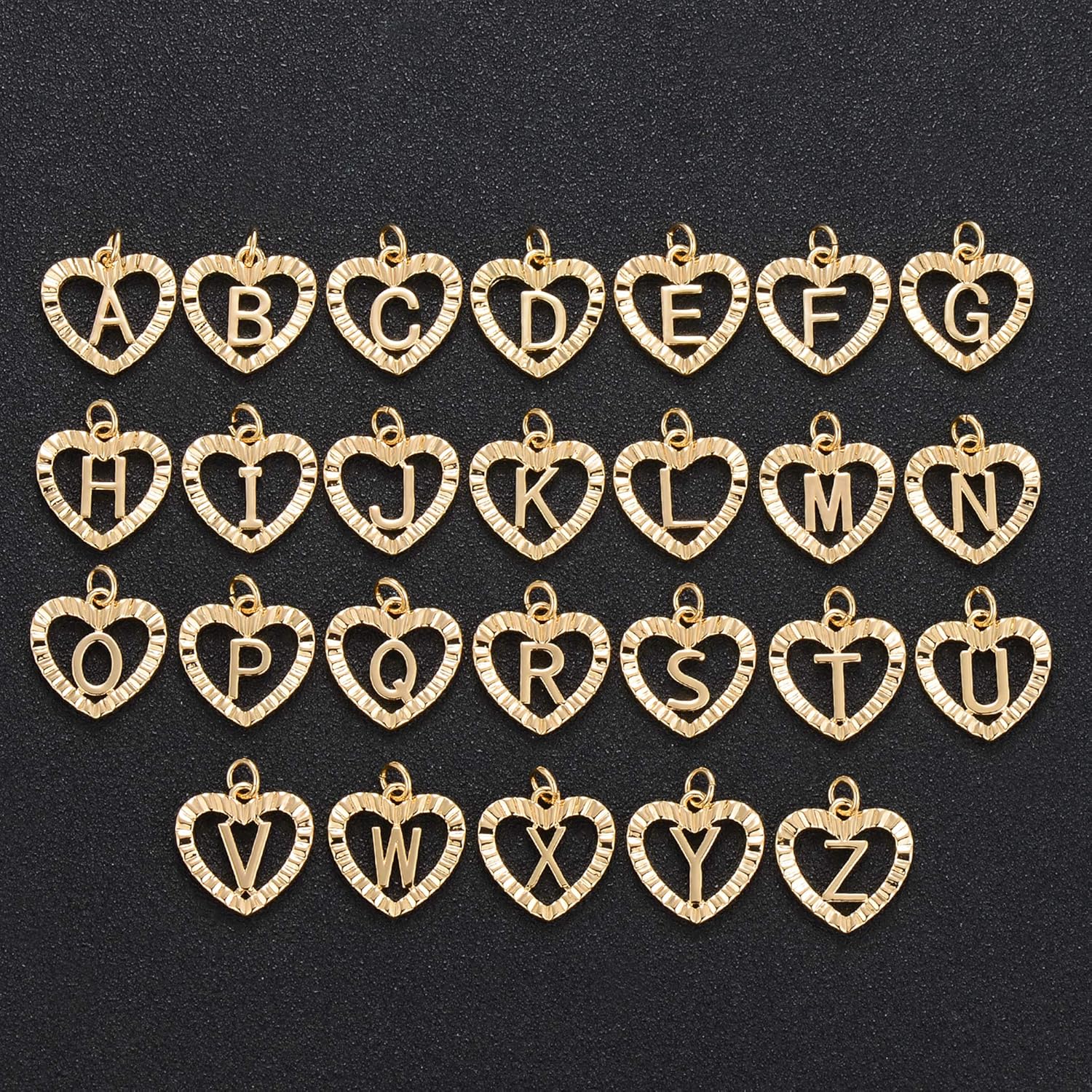 YANODA Initial Ankle Bracelets for Women 14K Gold Plated Layered Figaro Chain Letter Initial Anklets Handmade Layered Heart Ankle Bracelets Personalized Jewelry for Women