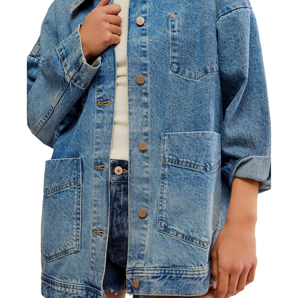 Free People Women'S Avery Denim Jacket