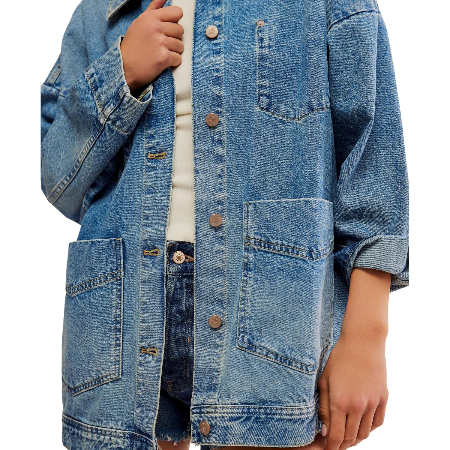 Free People Women'S Avery Denim Jacket