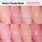 Revlon Powder Blush Face Makeup, High Impact Buildable Color, Lightweight & Smooth Finish, 003 Mauvelous, 0.17 Oz