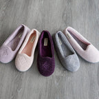 Dearfoams Women'S Rebecca Soft Memory Foam Lightweight House Shoes Cozy Loafer With Warm Lining And Wide Widths Slipper