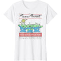 Disney Pixar Toy Story Pizza Planet Aliens T-Shirt White