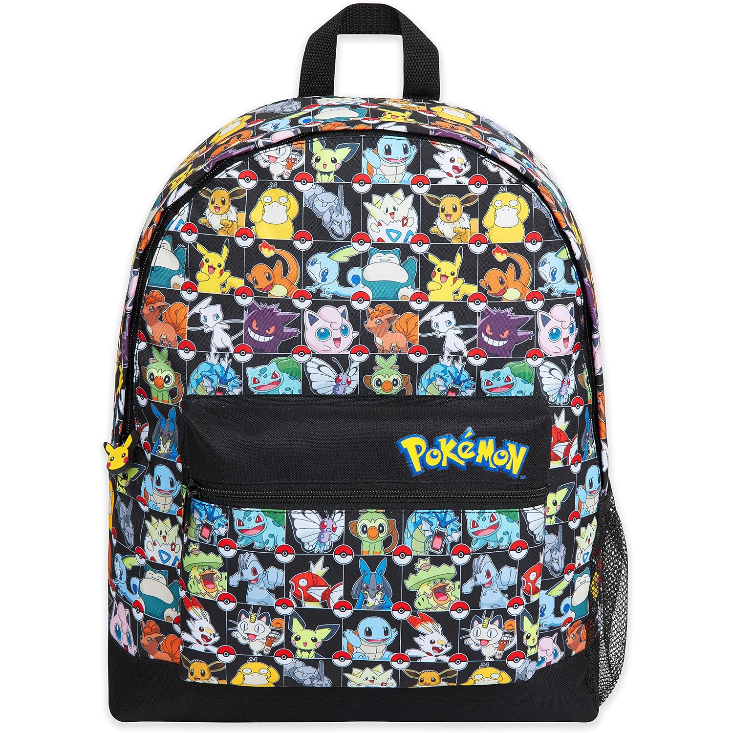 Pokemon Backpack For Kids Teens Boys Girls, Pikachu Anime Backpacks, Bag For Daycare Sports Vacation Travel, School Gift (Multi Aop)