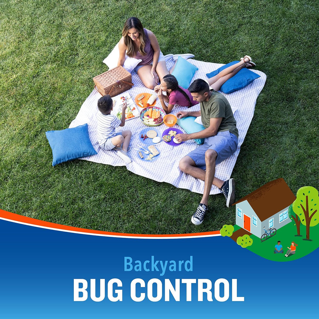 Cutter Backyard Bug Control Spray Concentrate (2 Pack), Kills Mosquitoes, Fleas & Listed Ants, 32 Fl Ounce