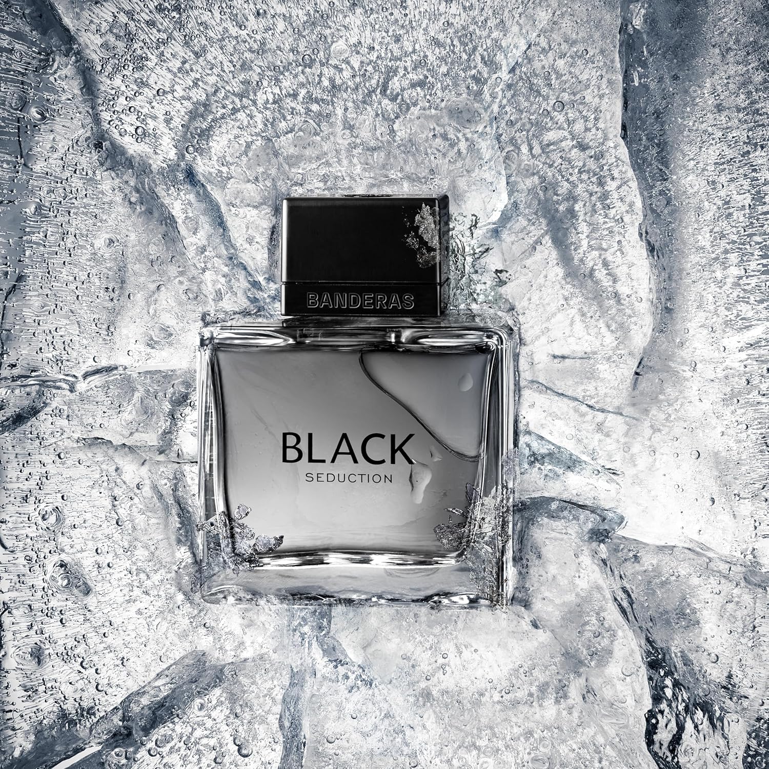 Antonio Banderas Seduction In Black Eau De Toilette Spray for Men, 3.4 Ounce