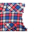 Men'S Casual Flannel Plaid Shirt Sleeveless Plus Size Vest