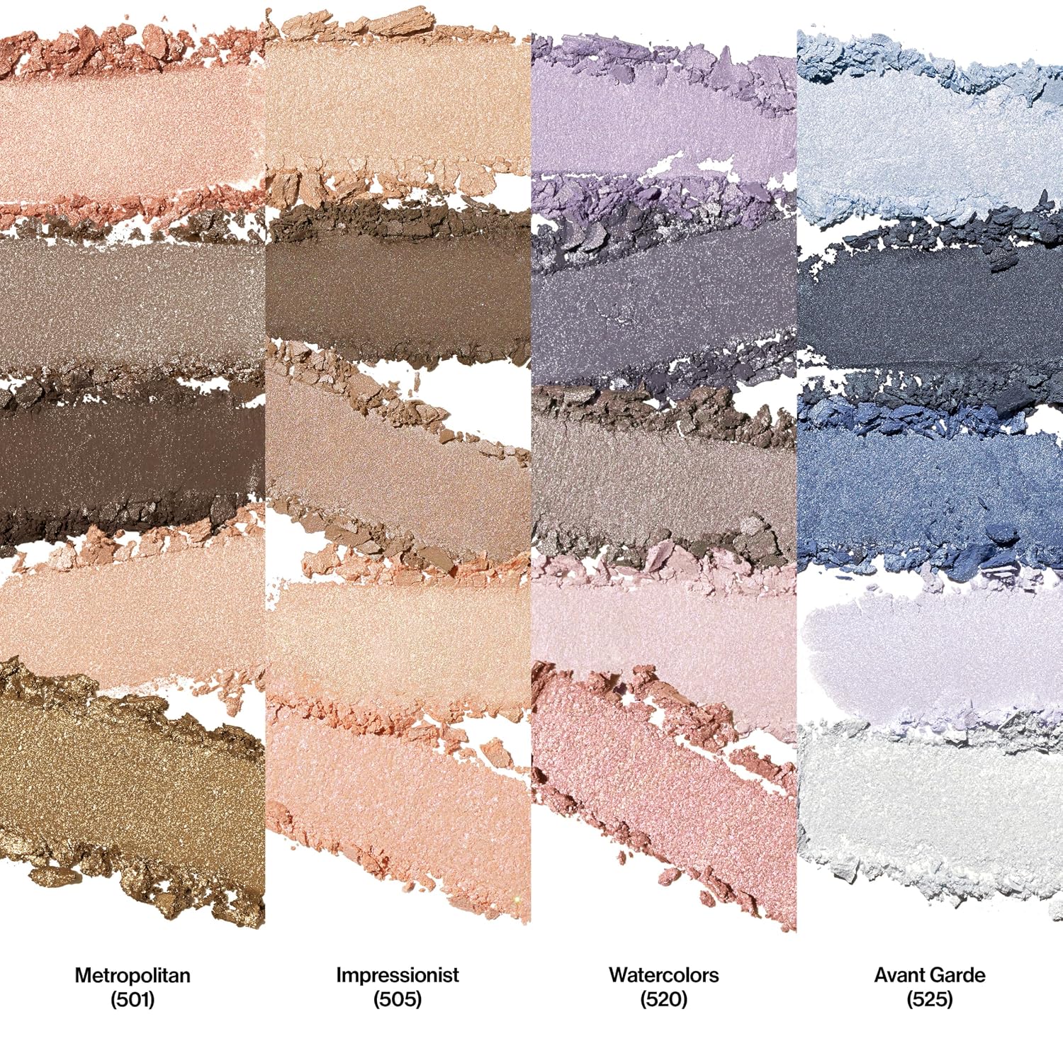 Revlon Photoready Eye Contour Kit Neutral Eyeshadow Palette, Wet/Dry Shimmer, 5 Shades, Double-Ended Brush, Packaging May Vary, 505 Impressionist, 0.1 Oz