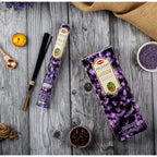 Hem Lavender Incense Sticks – Pack Of 120 | Hand-Rolled In India | Soothing Floral Aroma For Relaxation, Stress Relief, Meditation, Yoga, Prayer & Home Fragrance