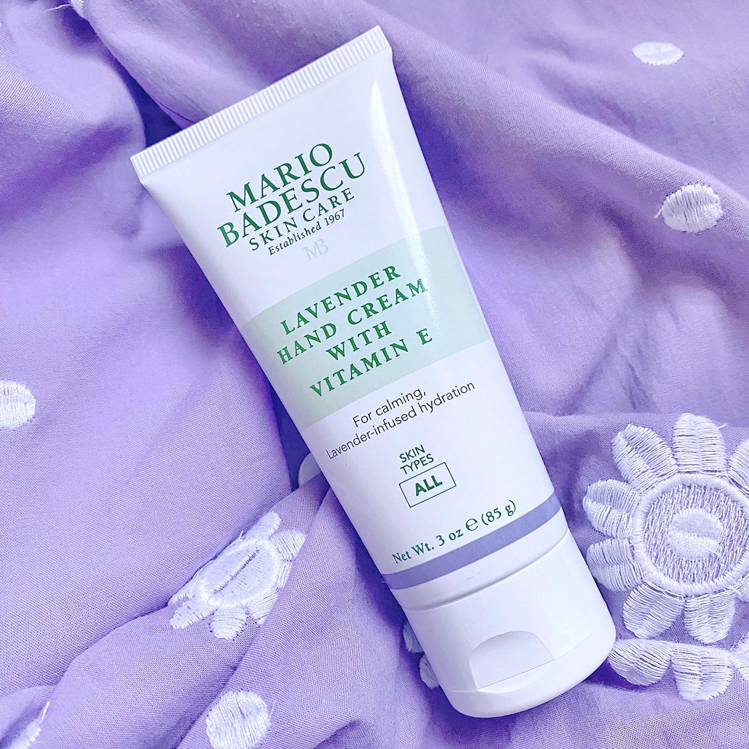 Mario Badescu Hand Cream With Vitamin E for Dry Cracked Hands, Moisturizing, Light and Fast-Absorbing, Ideal for All Skin Types