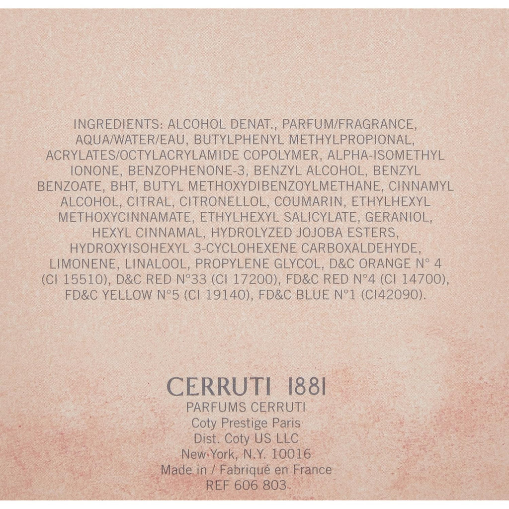 1881 by Nino Cerruti for Women Eau De Toilette Spray, 1.7 Ounce