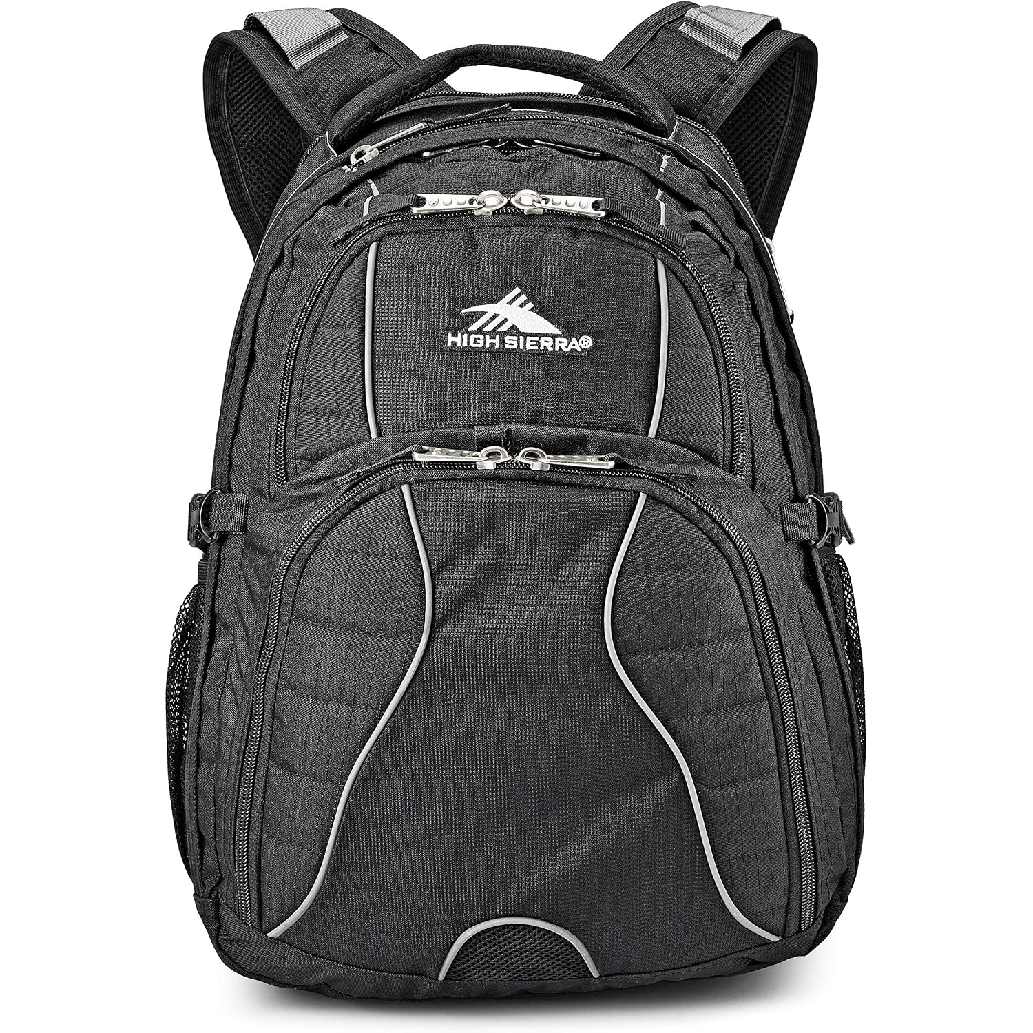 High Sierra Swerve Laptop Backpack, Black, One Size
