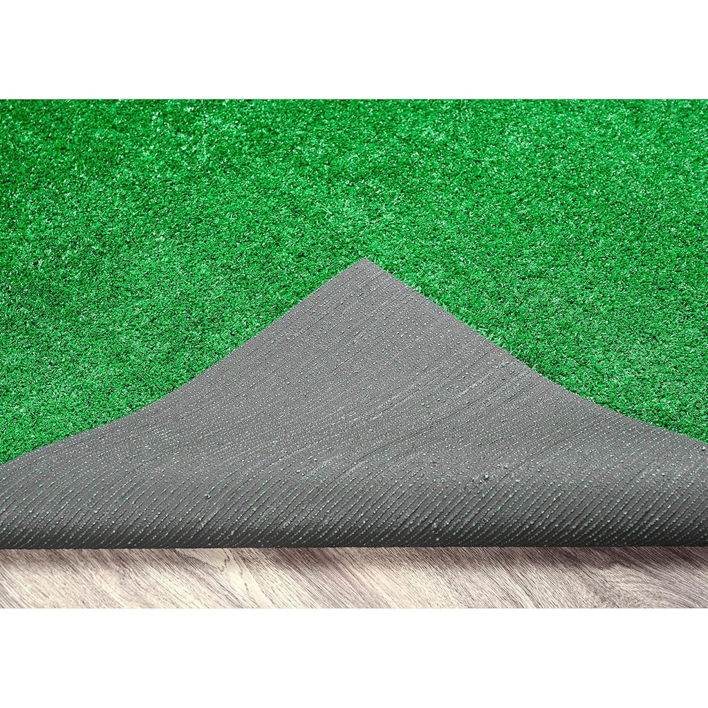 Garland Rug Artificial Grass 7 Ft. X 10 Ft. Large Indoor/Outdoor Area Rug Green -Lush Green, Durable, And Low-Maintenance For Patios, Lawns, And More