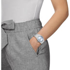 Tissot Unisex Tissot Prx 35Mm 316L Stainless Steel Case Quartz Watch, Grey, Stainless Steel, 11 (T1372101135100)