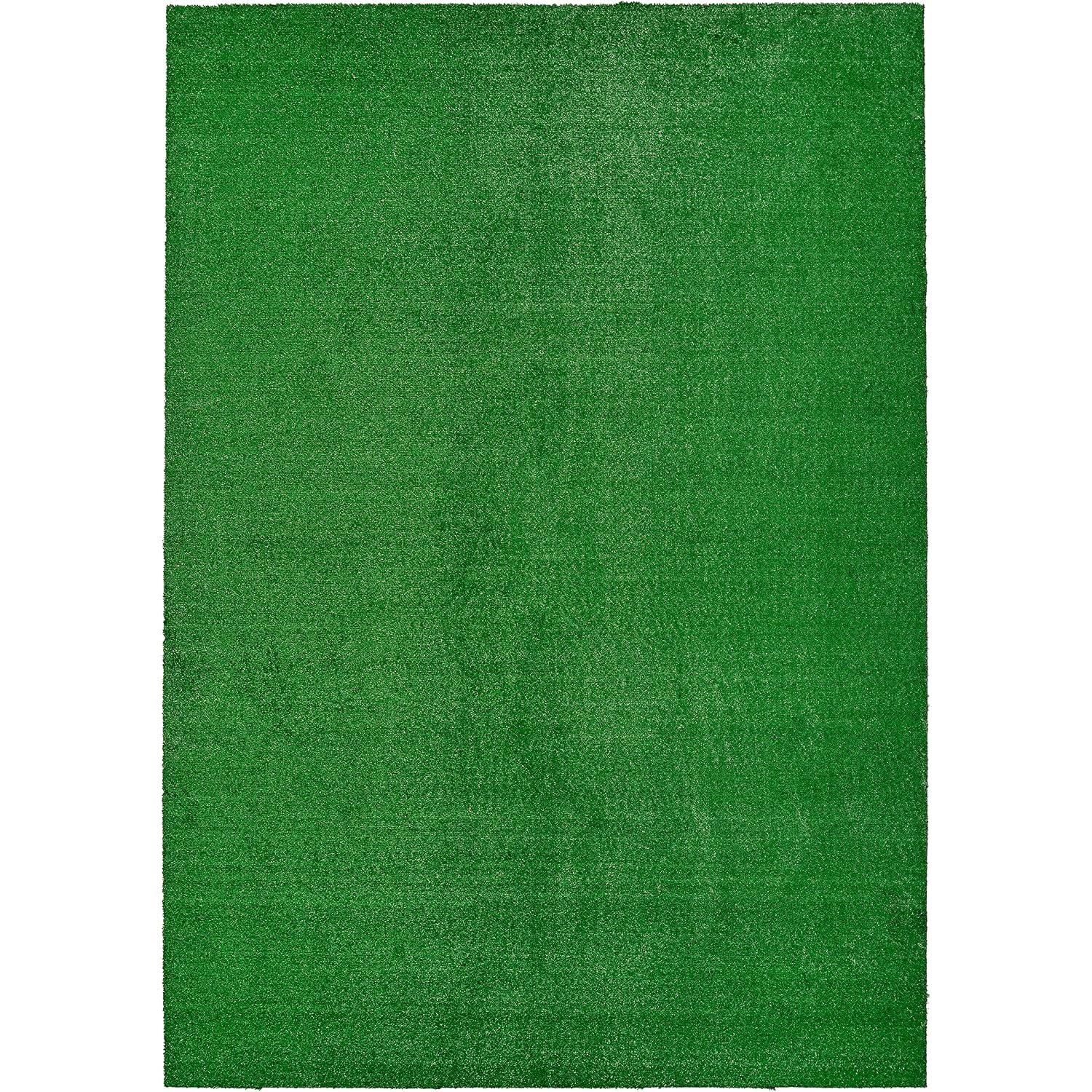 Garland Rug Artificial Grass 7 Ft. X 10 Ft. Large Indoor/Outdoor Area Rug Green -Lush Green, Durable, And Low-Maintenance For Patios, Lawns, And More