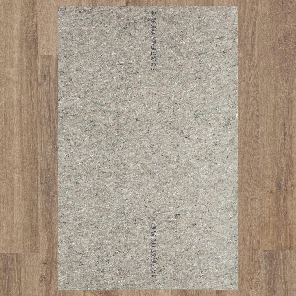 Mohawk Home Non Slip Rug Pad 8' x 10' - 1/4" Thick Felt + Latex Rubber Gripper - Dual Surface Cushion for Hardwood, Carpet, Tile Floors, Made in USA